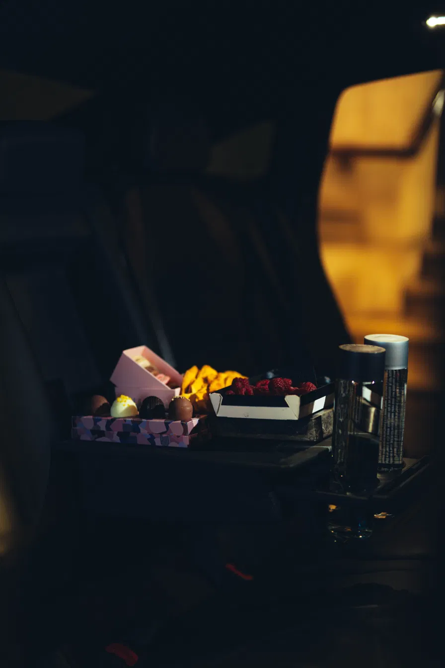Refreshments — Set before you step in
