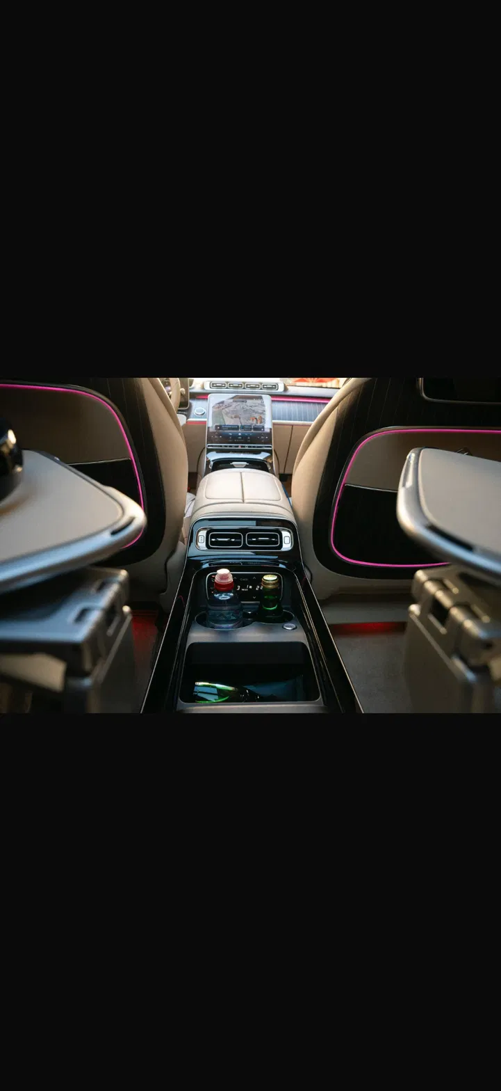 The console — Chilled between the seats