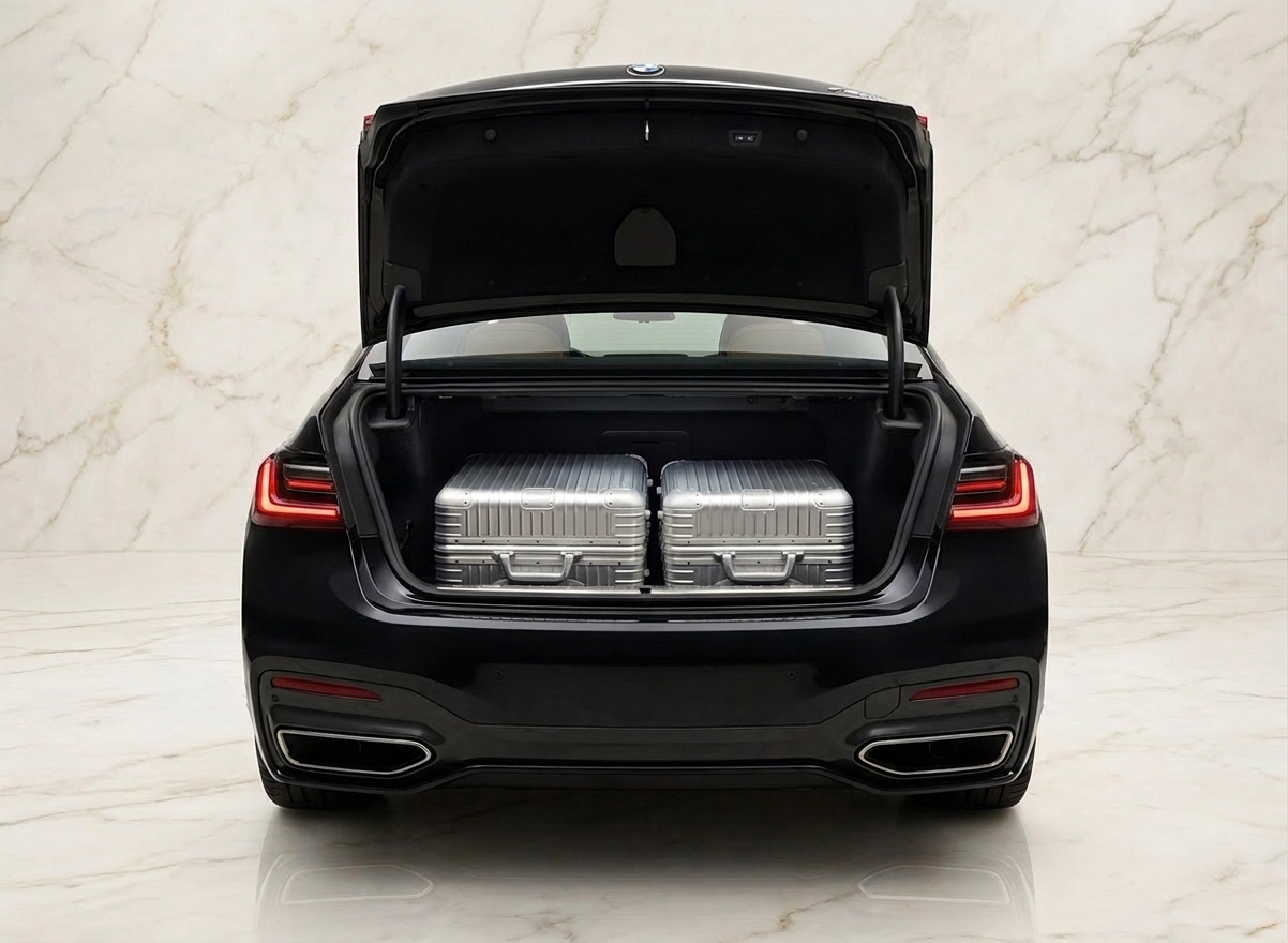 BMW 7 Series — Luggage