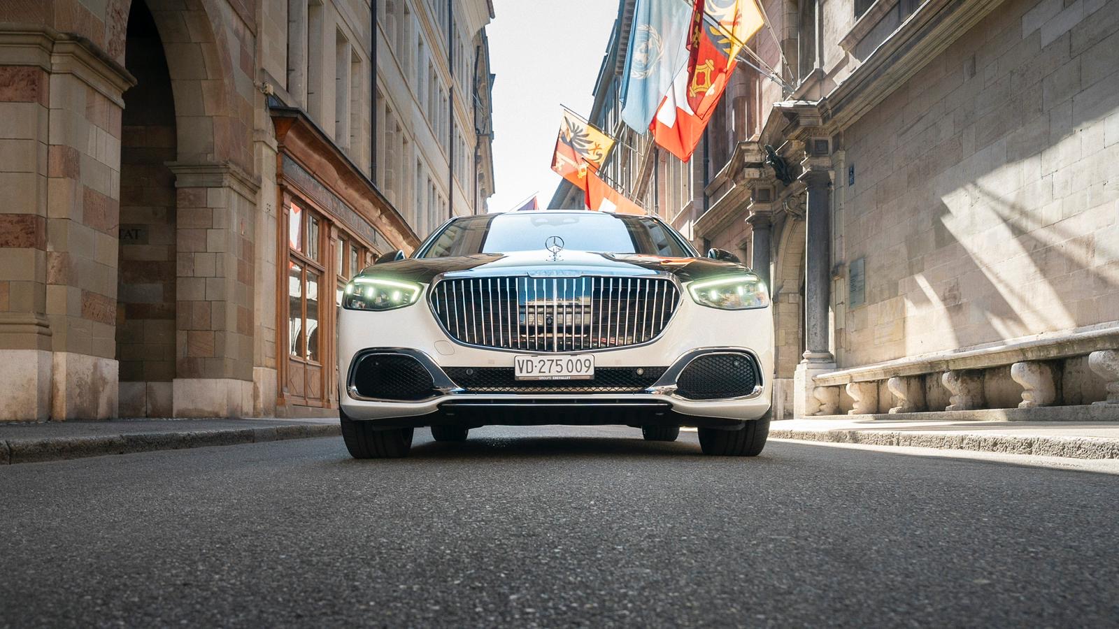 Mercedes-Maybach S-Class — private chauffeur Switzerland