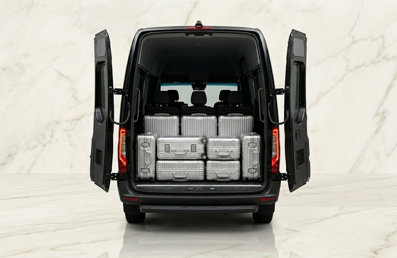Mercedes-Benz Sprinter — Luggage