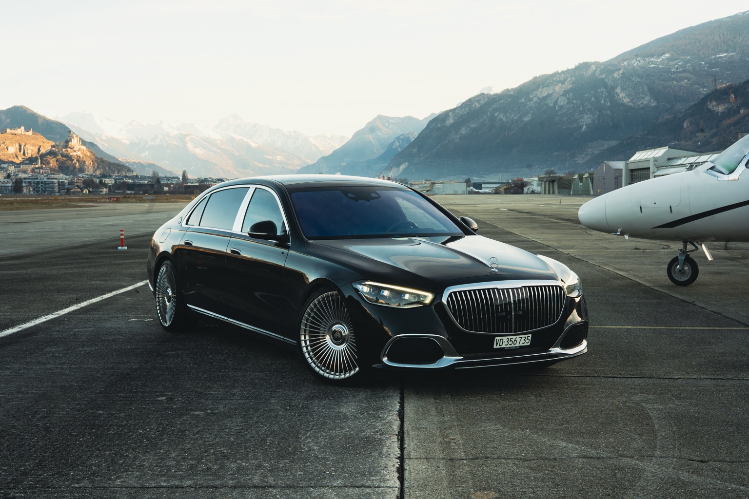 Mercedes-Maybach S-Class — private chauffeur Switzerland